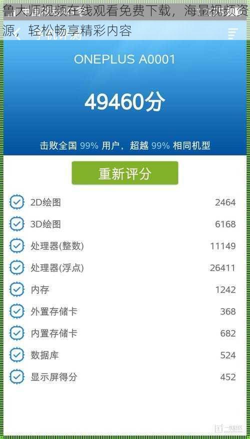 鲁大师视频在线观看免费下载,海量视频资源,轻松畅享精彩内容
